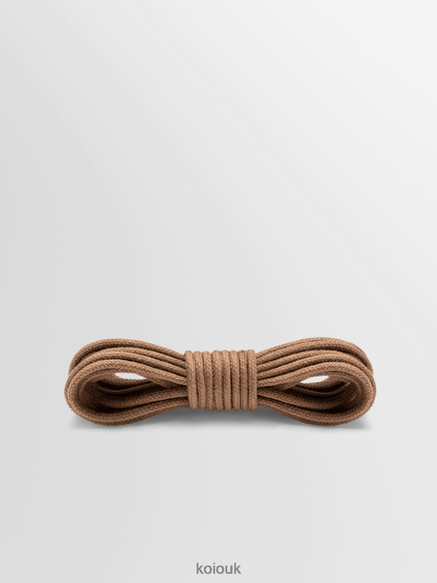 Collection UK KOIO Unisex Cortina Laces Fawn 2XJF6H246 - Image 1