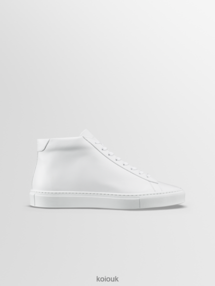 Shoes UK KOIO Men Capri Mid Triple White 2XJF6H66