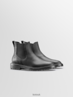 Shoes UK KOIO Men Fermo Nero 2XJF6H87 - Image 2