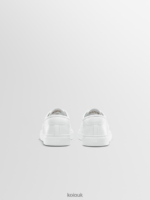 Shoes UK KOIO Men Portofino Triple White 2XJF6H60 - Image 4